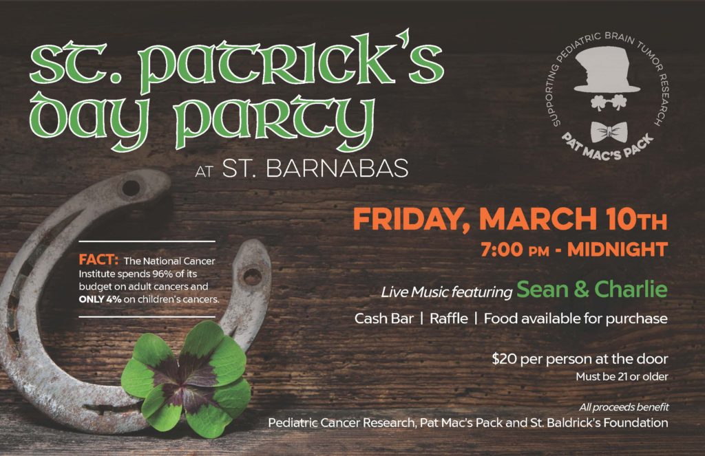 St. Patrick's/Baldrick's Day Pat Mac's Pack