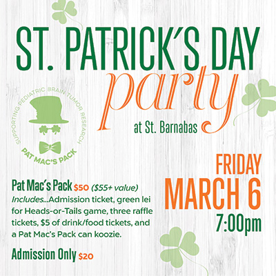 St. Patricks Day Party at St. Barnabas